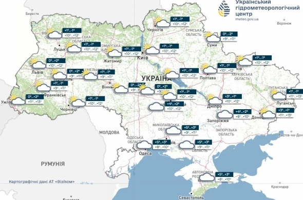 У неділю в Україні без опадів - синоптики